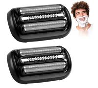 Simsky 2 Articles Têtes de Rasage Compatible avec Braun Series 53B M4200cs1000s1320 M4000c, Rasoir pour Homme Series 5, Tête de Rasage de Rechange