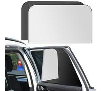Simsky 2Pcs Magnétique Pare Soleil Voiture Bébé Arriere, Chaussette Voiture Soleil, Pare Soleil Voiture Enfant pour Protection Solaire Enfants et Animaux, Bloquer Les Rayons UV Anti Moustiquaire