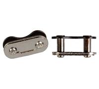 Simson Liens de la chaîne 1/2 x 1/8 d'argent en acier 2 pièces Zilver