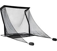 SimSpace Filet de Golf de Luxe pour Conduite à Domicile - Filet Super résistant, 2,5 m x 2,5 m x 3,84 m, Noir