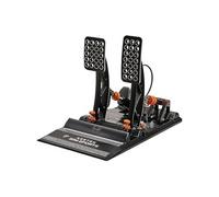 Asetek Pédales Invicta Sim Racing Frein et accélérateur USB Noir/Orange/Blanc