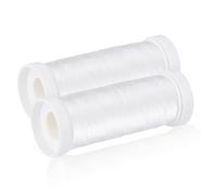 Simthread Fil à coudre invisible en nylon transparent 500M 2 bobines Épaisseur 0,1 mm, pour couture, perlage et décorations suspendues