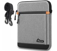 Simtop Housse pour Tablette 26,7 cm, Compatible avec Le Nouvel iPad 2019 10,2", iPad 7/10,5", iPad Air 3/10,5", iPad Pro/11, iPad 9,7", Surface Go/10, Galaxy Tab Gris