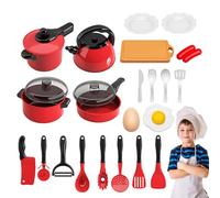 simulant Cuisine, Faux Jouets de Cuisine | 24x Cooking Playset Accessoires | Jeu D'AUTRE OREUSSINS DE Face pour Capture DE CRAME DE LA, PROPRIÉTÉ DE Cage des, Access