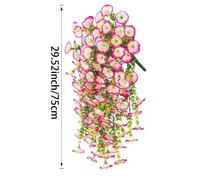 Simulated Flowers Milan Grass Artificial Eucalyptus Leaves Lotus Flower Home Garden Halloween Decorative Flowers Garden Supplies.S15