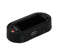 Simulateur d'alarme de véhicule compact - Module d'avertissement flash LED, indicateur magnétique, balise de simulation alimentée par USB | Ensemble de sirène factice de prévention du vol automatique,