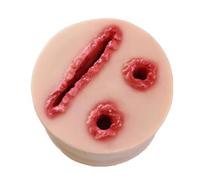 Simulateur de blessure de garrot multitâche, arrêtez le kit de formation de saignement, modèle de pratique de suture de premiers secours, avec le module simulé de peau pour la formation