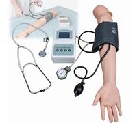 Simulateur de bras d'entraînement de pression artérielle, modèle de pratique artérielle réglable, outils éducatifs et pédagogiques, simulation vocale for l'éducation infirmière