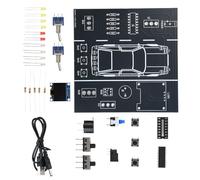 Simulateur de conduite de voiture électronique, ensemble de pratique de soudage, projet électronique pour étudiants, accessoires de pratique de soudage, tableau d ' exemple de fonction de conduite
