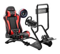 Simulateur de conduite - GTPLAYER - Modèle universel - Siège réglable - Volant & levier réglables - Haut-parleurs 3D
