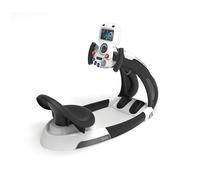 Smoby - V8 Space Driver - Simulateur de Conduite pour Enfant - Navette Spatiale - Volant Electronique - Sons et Lumières - A Partir de 3 Ans - Fabrication Française