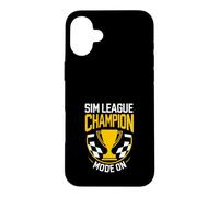 Simulateur de Course SIM Cockpit Esports Racer Experience Coque pour iPhone 16 Plus
