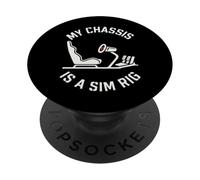 Simulateur de Course SIM Cockpit Esports Racer Experience PopSockets PopGrip Adhésif