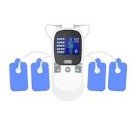 Simulateur de douleur menstruelle pour hommes, masseur numérique portable avec double sortie et réglable, dispositif de simulation douleur travail pour l'apaisement musculaire et la relaxati