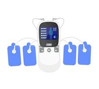 Simulateur de douleur menstruelle pour hommes, masseur numérique portable avec double sortie et réglable, dispositif de simulation douleur travail pour l'apaisement musculaire et la relaxati