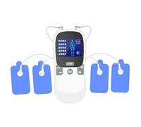 Simulateur de douleur menstruelle pour hommes, masseur numérique portable avec double sortie et réglable, dispositif de simulation douleur travail pour apaiser et détendre les muscles.