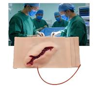 Simulateur De Pansement, ModèLe D'EntraîNement à L'ArrêT des Saignements Simule De Vraies Plaies Kit De Suture Convient Aux Cours De Formation Aux Premiers Secours