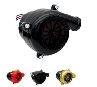 Simulateur de sifflet électronique turbo universel 12 V pour voiture, effet sonore réaliste de valve de décharge turbo (noir, 10 x 13 cm)