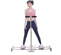 Simulateur de ski pliable - Équipement d'exercice pour les jambes - Appareil d'entraînement de renforcement musculaire du plancher pelvien - Perte de poids - Exercices de Kegel avec hauteur réglable
