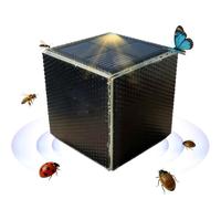 Simulateur de sons de sauterelle,Appareil à bruit solaire - Machine À Son De Cigale - Pour Propriétaires Agriculteurs Pelouse Jardin Parterres Floraux Verger Ferme Serre Pépinière Cour Parc