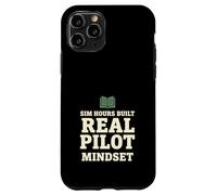 Simulateur de vol Aviation Gamer Sim Pilot Coque pour iPhone 11 Pro