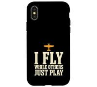 Simulateur de vol Aviation Gamer Sim Pilot Coque pour iPhone X/XS