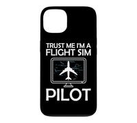Simulateur de vol passionné de Pilote à Quatre Moteurs Aviation Coque pour iPhone 13