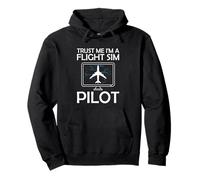 Simulateur de vol passionné de Pilote à Quatre Moteurs Aviation Sweat à Capuche