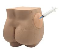 Simulateur d'injection intramusculaire dans la hanche, avec module de peau amovible, modèle d'entraînement for les injections intramusculaires dans les fesses, for étudiants en médecine ou infirmiers.