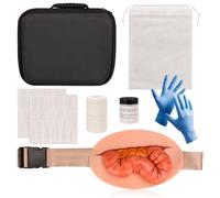 Simulateur d'intestin éviscéré, dispositif d'entraînement au pansement de plaies abdominales ouvertes, simulateur de gros intestin pour la pratique des soins des plaies, outils de formation médicale