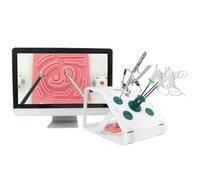 Simulateur laparoscopique avec caméra HD, 5 modules d'entraînement et 4 outils, pour la pratique des étudiants en médecine