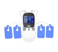 Simulateur numérique portable de douleur menstruelle pour hommes avec double sortie et réglable, dispositif d'expérience de douleur travail, machine relaxation apaisante musculaire, unique