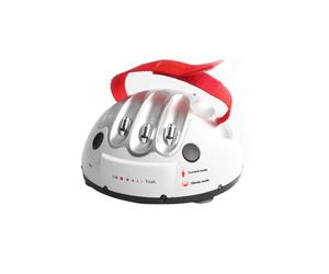 Simulateur polygraphe - Dispositif d'interrogatoire électronique choquant, nouveauté Polygraphes difficiles Gadget de simulation de recherche | Jeu de défi d'équité Jouet amusant Accessoire de jeux de