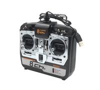 Simulateur RC 8CH 3D Avion Multicoptère Simulateur Quad pour Drone RC avec Contrôleur de Vol USB pour Jeu D'Entraînement sur PC B