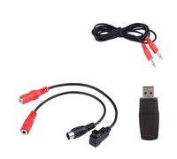simulateur RC USB 22 en 1, avec câbles, pour Realflight G7/G6/G5, Phoenix 4, simulateur de vol