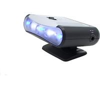 Simulateur TV, faux TV, dissuasion contre les cambrioleurs avec capteur crépusculaire, dissuasion avec capteur crépusculaire, parfait comme protection contre les cambriolages, sécurité à la maison,