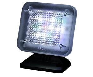 Simulateur TV Premium avec 12 LED et 3 programmes sélectionnables, minuterie fonction minuteur, fonction télévision, factice, protection anti-effraction, fausse TV