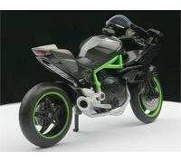 Simulation 1:18 pour Kawasaki Ninja H2R ModèLe RéDuit Moto Course MéTal Moulé sous Pression Collection Et DéCoration IntéRieure