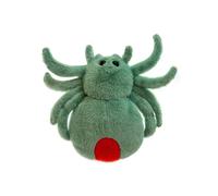 Simulation Araignée Sauteuse Araignée Poupée Rampante Poupée en Peluche Mignon Reptile en Peluche Super Mignon Vert