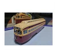 Simulation Bus De Tramway Queen Toronto 1:50 Édition Limitée Modèle Voiture Statique en Alliage Métallique Jouet Cadeau