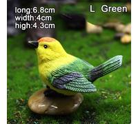 Simulation Créative De Perroquet Ett Perroquet Miniature, Ornement De Paysage, Modèle Animal, Figurine De Pelouse, Oiseau Artificiel, Accessoires De Photographie