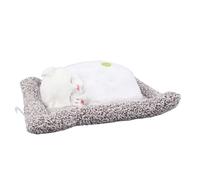 Simulation de chat,Figurine de chat en fourrure,Modèle de chat en peluche,Figurines de chat,Modèle de chat,Jouets pour chat