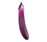 Simulation de concombre et d'aubergine pour une décoration pratique d'hôtel et de restaurant, excellent ajout pour les accessoires de photographie (aubergine)