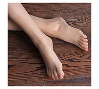 Simulation de la vie Veau Modèle Platinum Silicone jambe tir des accessoires Sketch dessin Sandal Afficher l'art fétiche TGT3 Chaussure Chaussette Bijoux(All bone,Right foot)