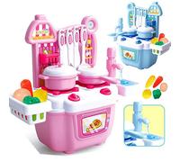 Simulation De Magasin De Crème Glacée Pour Enfants, Chariot De Cuisine, Maison De Jeu, Ensemble De Jeu De Rôle, Cadeau De Noël Pour Enfants