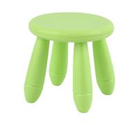 Simulation de maison de poupée miniature tabouret chaise maison de poupée décor vert 3,7 x 3,5 cm