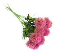 Simulation de pissenlits en plastique 26 cm aspect réaliste (rose)