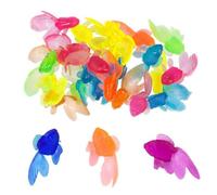 Simulation De Poisson Rouge Coloré Modèle De Poisson En Caoutchouc Souple Or Mini Poisson Rouge Jouet Pour Enfants En Plastique Jouets Cadeaux Pour Enfants 10 Pièces/Lot