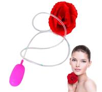 Simulation de pulvérisation - Rose de pulvérisation d'eau amusante, jouet réaliste - Broche amusante - Accessoire de costume de carnaval humoristique pour Halloween, vacances, fêtes, scène, spectacle