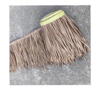 Simulation De Rouleau De Chaume De Palmier Toit De Paille Mexicaine Tuile De Chaume De Palmier Plastique Artificiel PE Fausse Paille Ignifuge Anti-âge Ignifuge pour(Yellow b,0.5x6m/1.64X19.7ft)